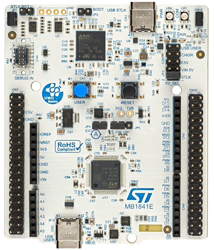 Location Circuit - STMicroelectronics NUCLEO-U385RG-Q Development Board with STM32U3 MCU